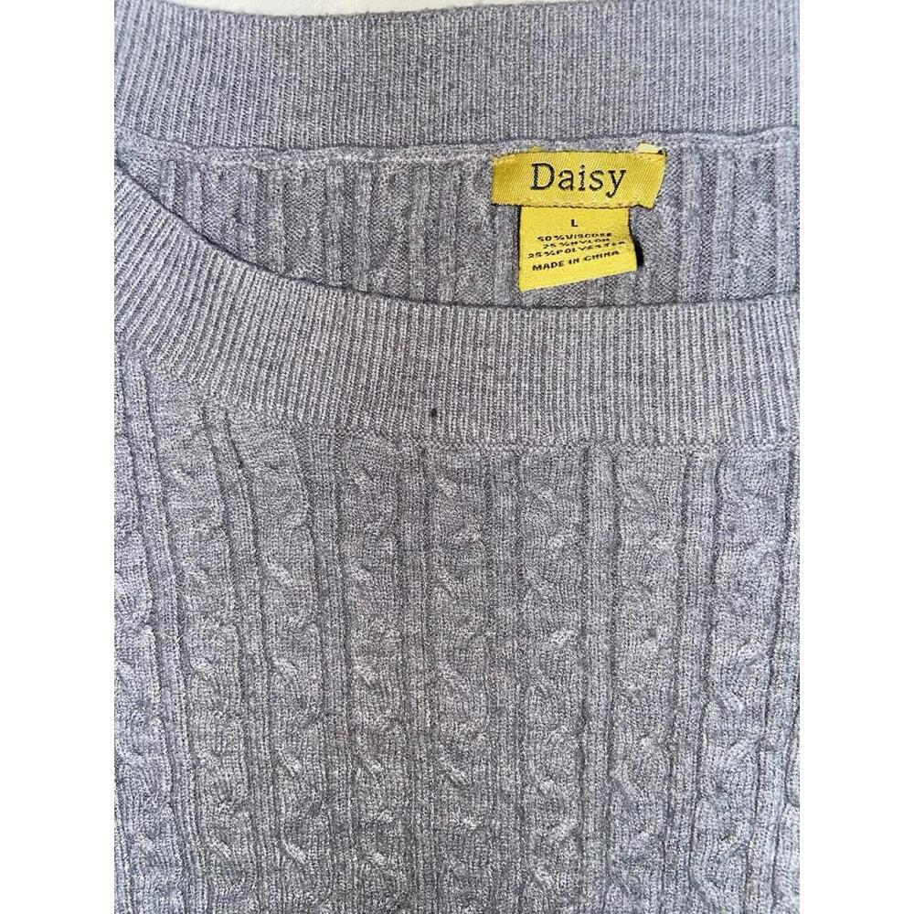 Daisy Short Sleeve Button Up Colorful Striped Shirt XL Sweater L Hoodie M Lot - Picture 13 of 16